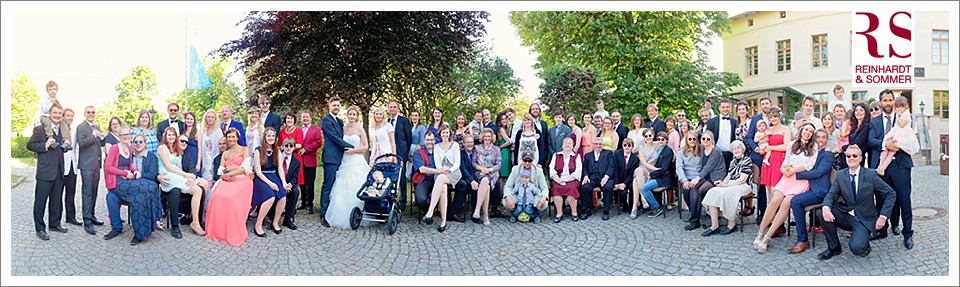 Gruppenbild als Panorama