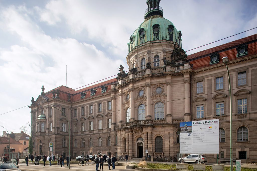 Rathaus Potsdam - Ort der standesamtlichen Trauung