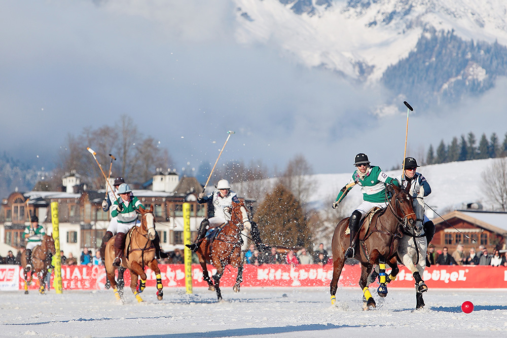 Final match day at Snow Polo World Cup in Kitzbühel
